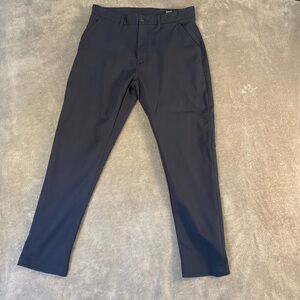 Woodies Men Navy Golf Performance Chino Pants Size 34